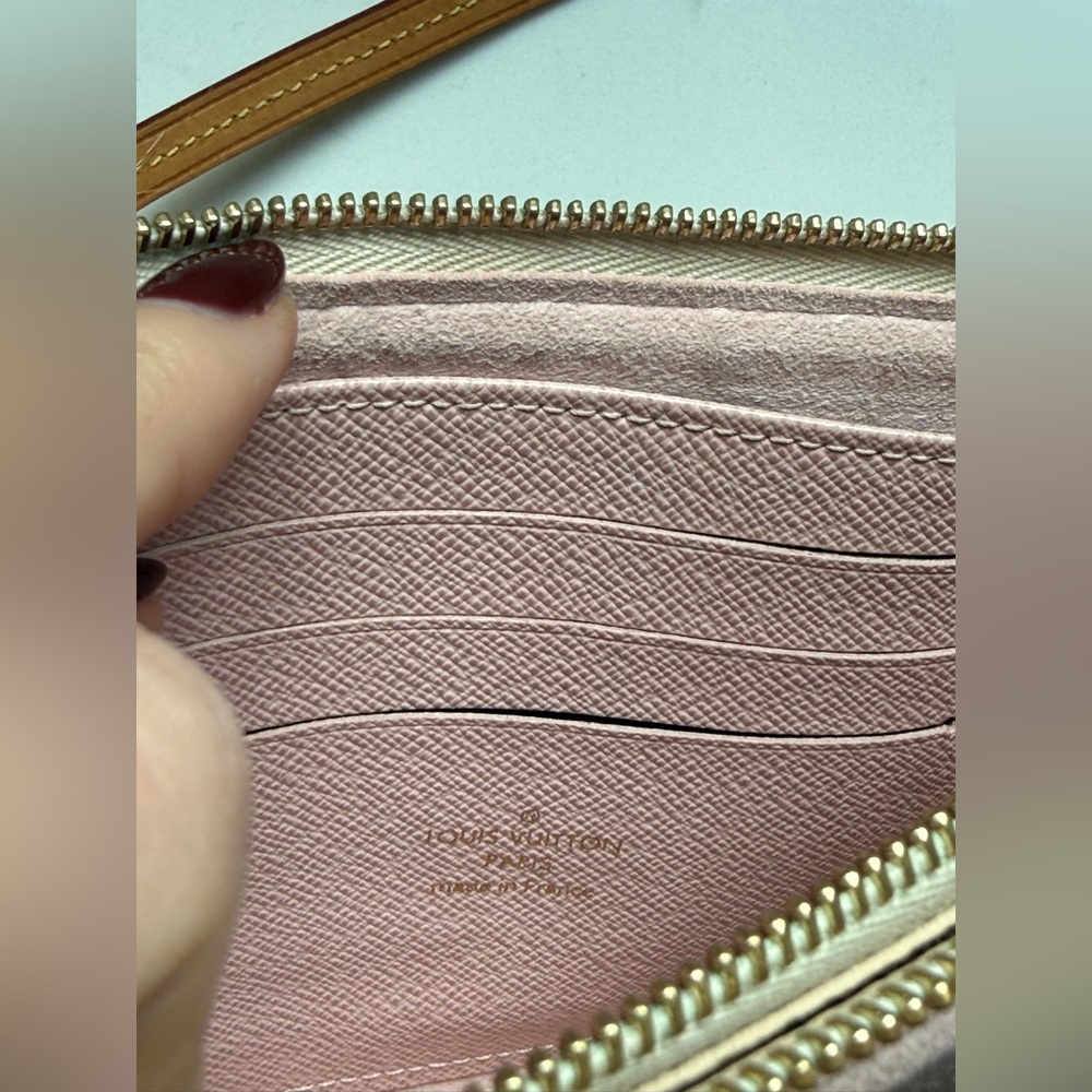 Authentic Louis Vuitton Damien Azur Double Zip Pochette - Picture 6 of 9